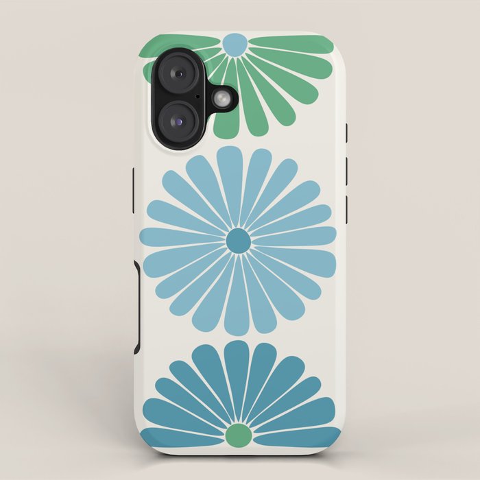Retro Summer Daisies VI iPhone Case Gallery Image 1