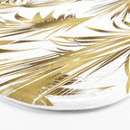 Golden palms Bath Mat Gallery Image 3