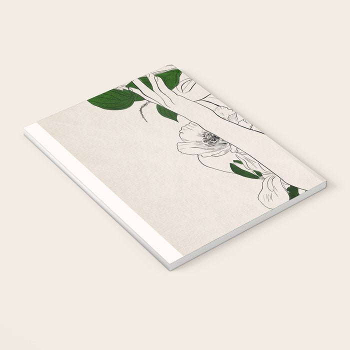 natural beauty-collage 7 Line Art 3 Notebook Gallery Image 3
