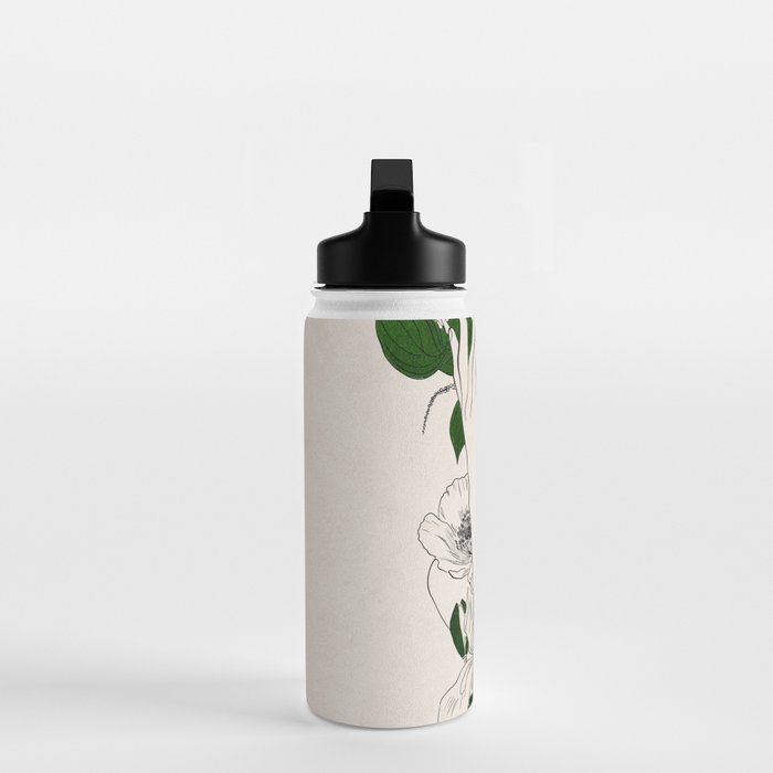 natural beauty-collage 7 Line Art 3 Water Bottle Gallery Image 3