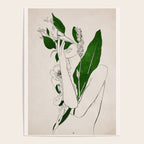 natural beauty-collage 7 Line Art 3 Poster Gallery Image 4