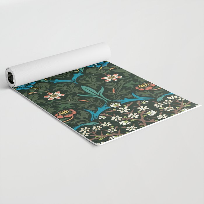 Blackthorn by William Morris, 1892 Yoga Mat Gallery Image 2