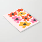 Retro Flowers: Pastel Edition Notebook Gallery Image 3