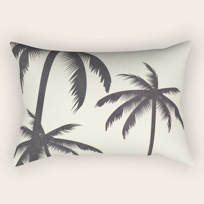 Palm Trees No.1 Rectangular Pillow Gallery Image 1