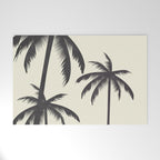 Palm Trees No.1 Welcome Mat Gallery Image 1