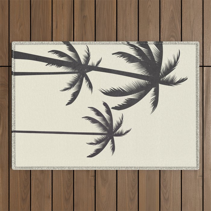 Palm Trees No.1 Outdoor Rug Gallery Image 1