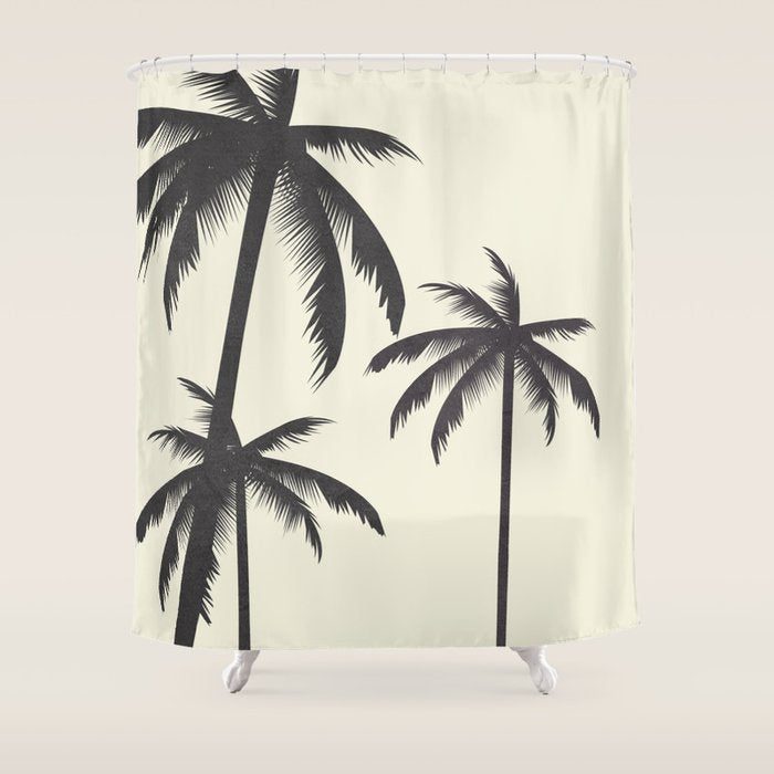 Palm Trees No.1 Shower Curtain Gallery Image 1