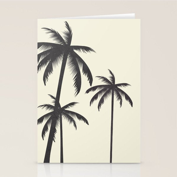 Palm Trees No.1 Stationery Card Gallery Image 1