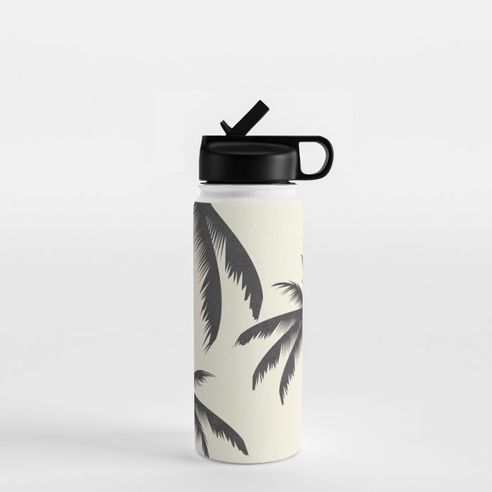 Palm Trees No.1 Water Bottle Gallery Image 1