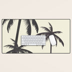 Palm Trees No.1 Desk Mat Gallery Image 1