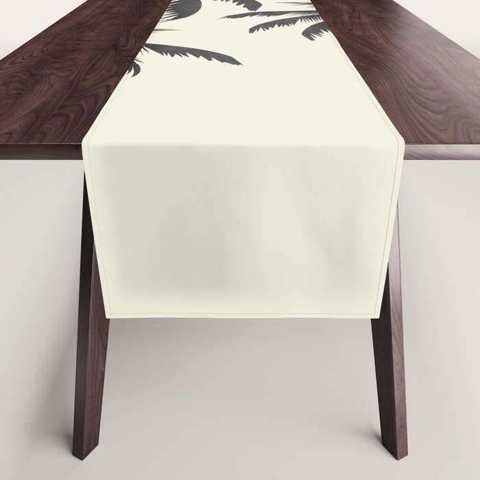 Palm Trees No.1 Table Runner Gallery Image 1