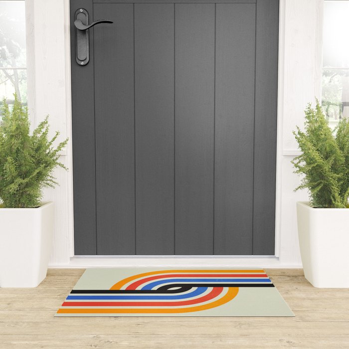 Bauhaus Tracks Welcome Mat Gallery Image 3