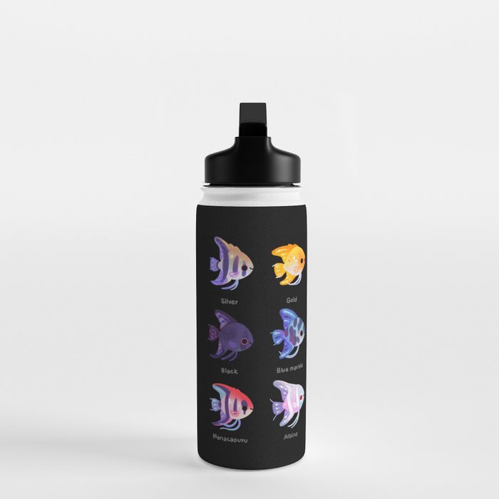 Angelfish! (freshwater) Water Bottle Gallery Image 3