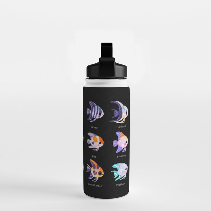 Angelfish! (freshwater) Water Bottle Gallery Image 2