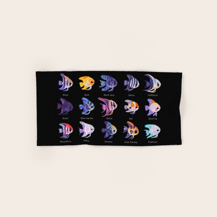 Angelfish! (freshwater) Bath Towel Gallery Image 1