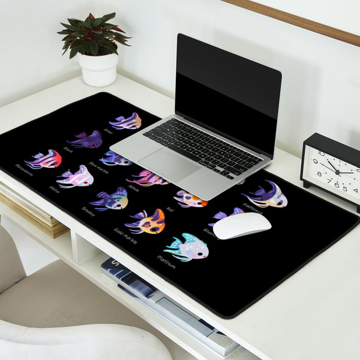 Angelfish! (freshwater) Desk Mat Gallery Image 2