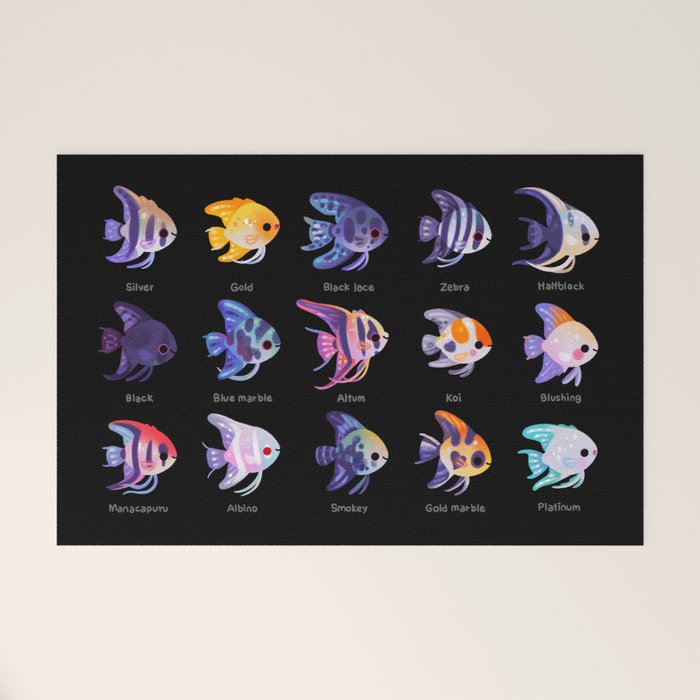 Angelfish! (freshwater) Welcome Mat Gallery Image 1