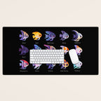 Angelfish! (freshwater) Desk Mat Gallery Image 1