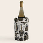 Antique pottery warm black Wine Chiller Gallery Image 2
