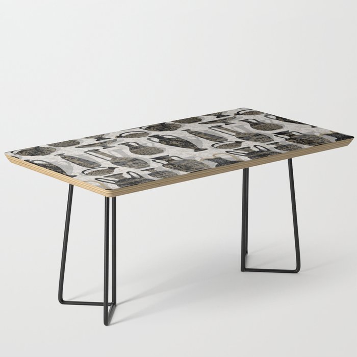 Antique pottery warm black Coffee Table Gallery Image 1
