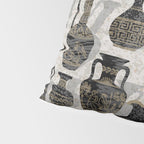 Antique pottery warm black Pillow Sham Gallery Image 4