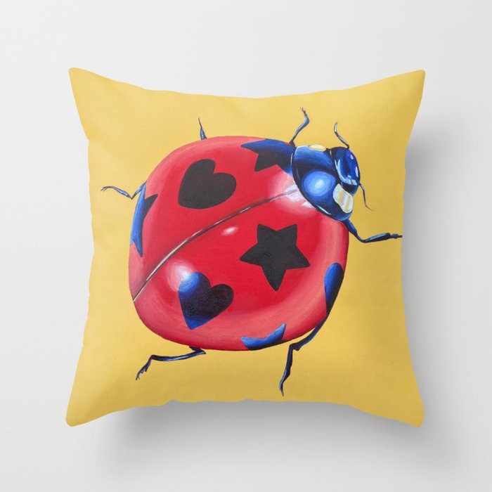 Lucky Lady Throw Pillow Gallery Image 6