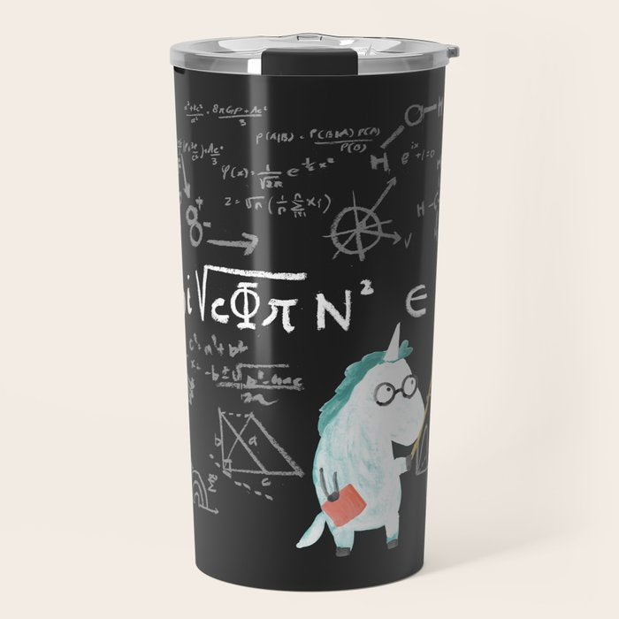 Unicorn = real Travel Mug Gallery Image 1