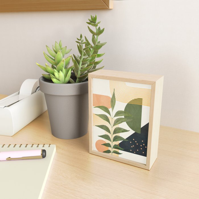 Branch Design 2 Mini Art Print Gallery Image 2