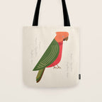 Australian King Parrot, Bird of Australia Tote Bag Gallery Image 1