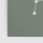 Libra Zodiac Star Constellation Line Art Sage Poster Gallery Image 3