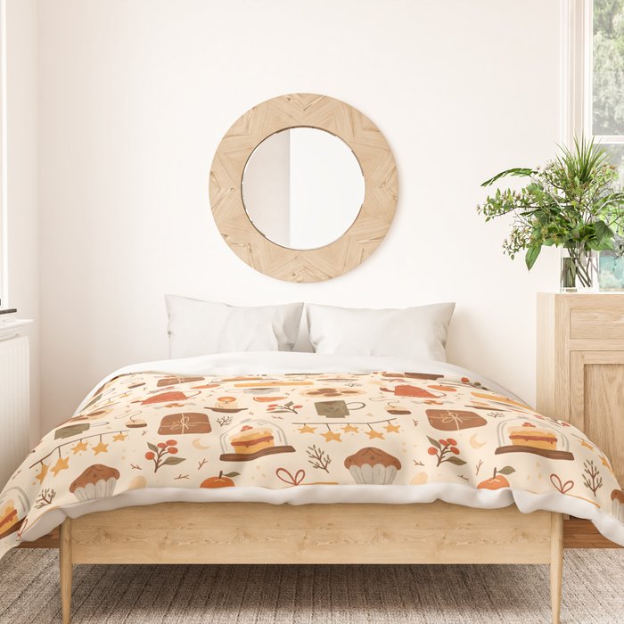 Festive Tea Time Duvet Cover Gallery Image 3