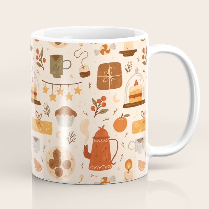 Festive Tea Time Coffee Mug Gallery Image 1