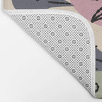 Painted Birds Bath Mat Gallery Image 2