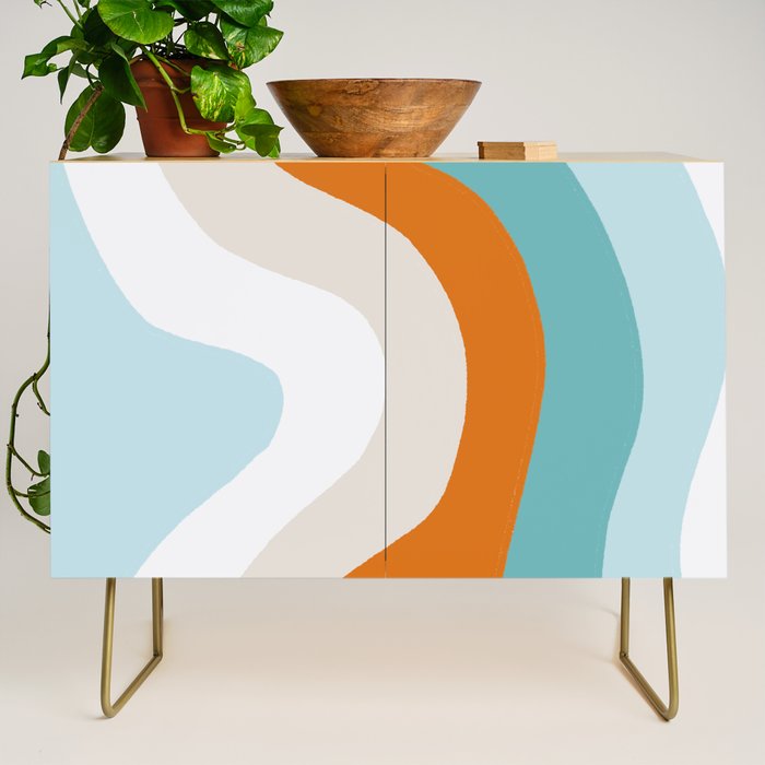 moab, teal & orange Credenza Gallery Image 1