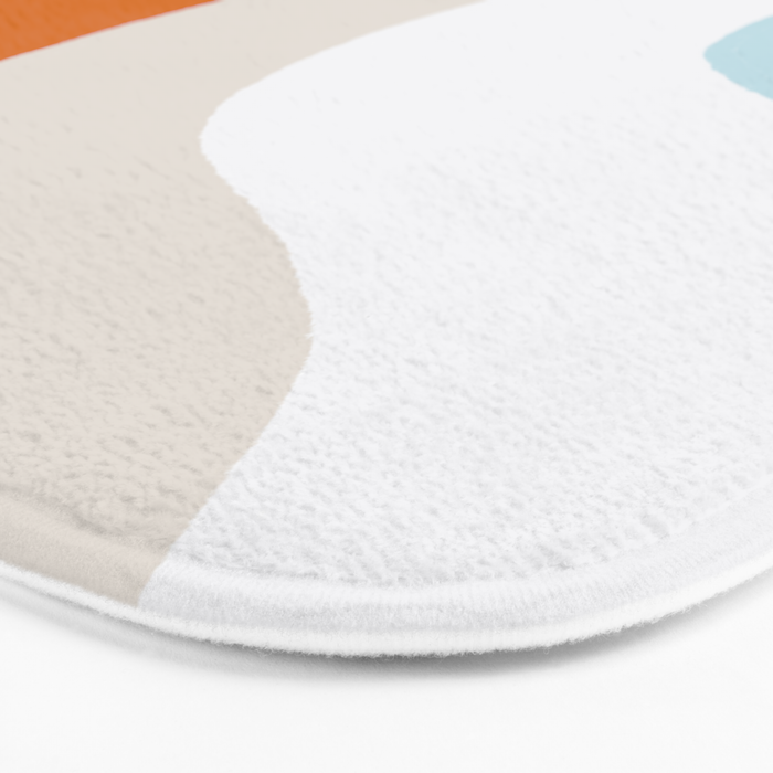 moab, teal & orange Bath Mat Gallery Image 3