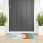 moab, teal & orange Welcome Mat Gallery Image 3