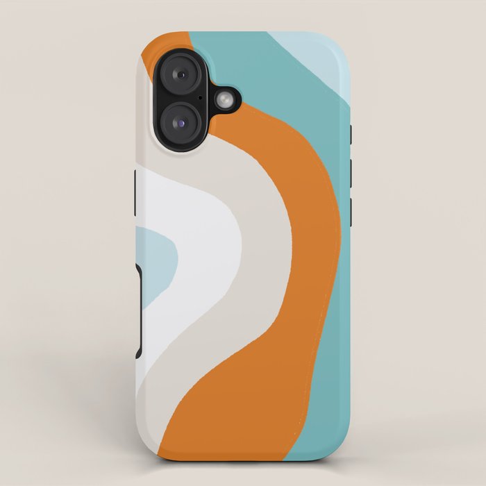moab, teal & orange iPhone Case Gallery Image 1