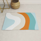 moab, teal & orange Rug Gallery Image 1