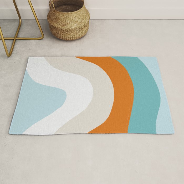 moab, teal & orange Rug Gallery Image 1
