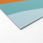 moab, teal & orange Welcome Mat Gallery Image 2