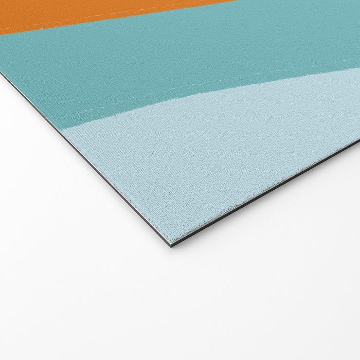 moab, teal & orange Welcome Mat Gallery Image 2