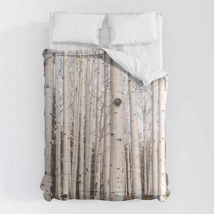 Tall Birch Forest Comforter Gallery Image 1