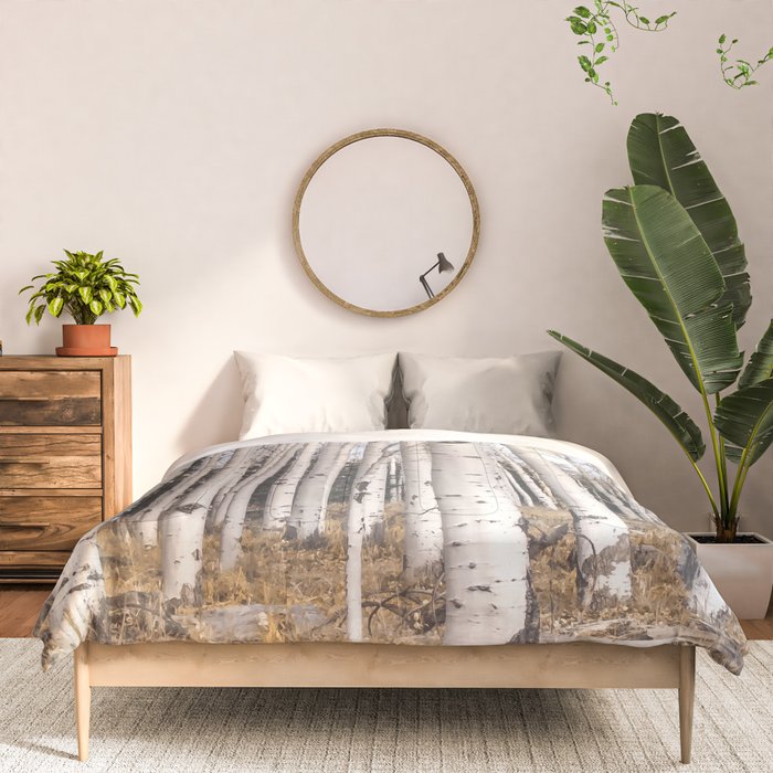 Tall Birch Forest Comforter Gallery Image 3