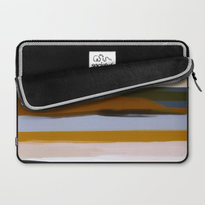Abstract Silence Triptych 1 Laptop Sleeve Gallery Image 2