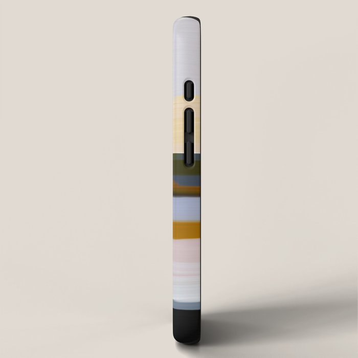 Abstract Silence Triptych 1 iPhone Case Gallery Image 2