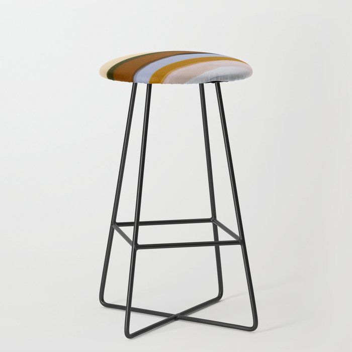 Abstract Silence Triptych 1 Stool Gallery Image 1