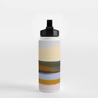 Abstract Silence Triptych 1 Water Bottle Gallery Image 2
