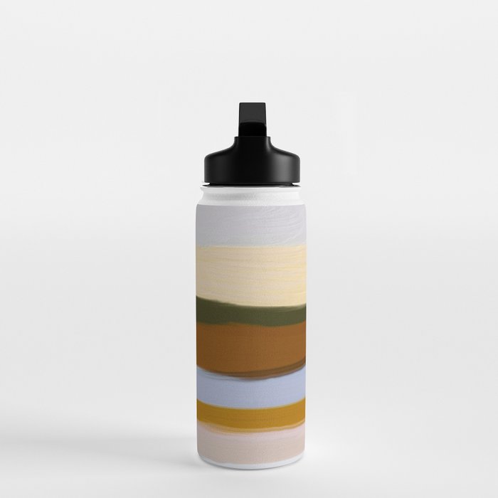Abstract Silence Triptych 1 Water Bottle Gallery Image 3