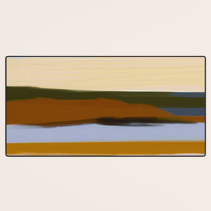 Abstract Silence Triptych 1 Desk Mat Gallery Image 3