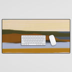 Abstract Silence Triptych 1 Desk Mat Gallery Image 1